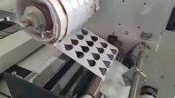 Резка с 4 режущими головками на цифровом этикеточном плоттере VD320III