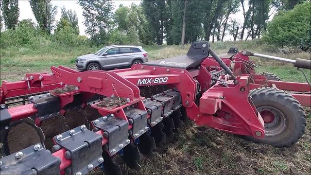 В РАБОТЕ ДИСКОВАЯ БОРОНА СЕРИИ 
