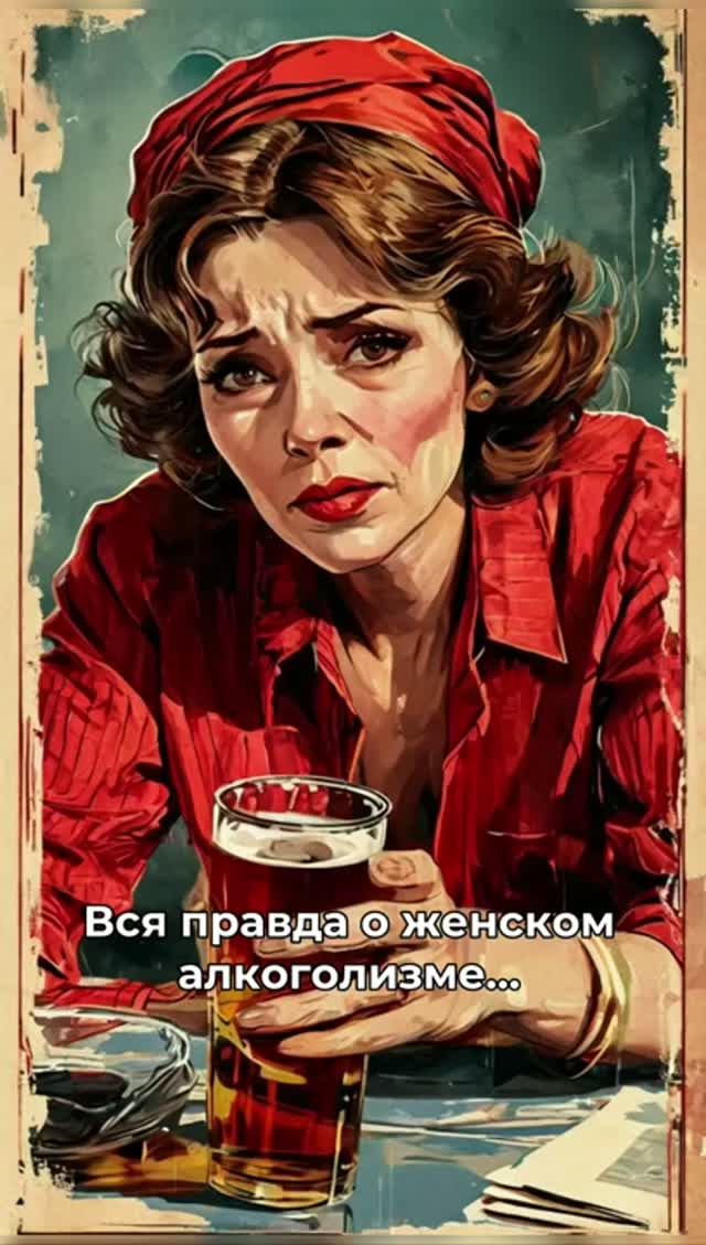 Вся правда о женском алкоголизме