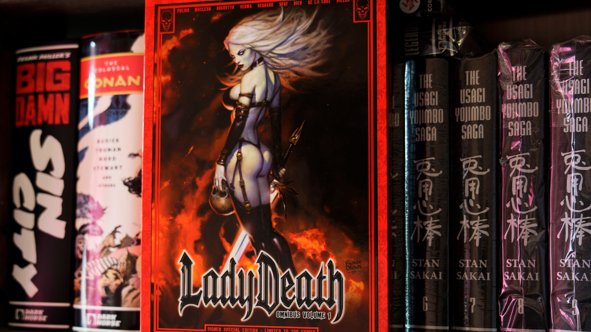 Lady Death Omnibus Vol. 1 Signed Special Edition Limited