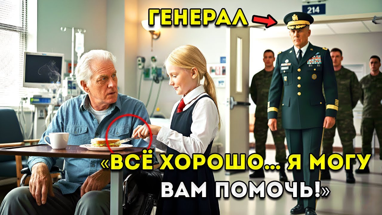ДОЧЬ УБОРЩИЦЫ каждый день ПОМОГАЛА СТАРИКУ  пока В ЗАЛ НЕ ВОШЁЛ ГЕНЕРАЛ С ПЯТЬЮ ОФИЦЕРАМИ