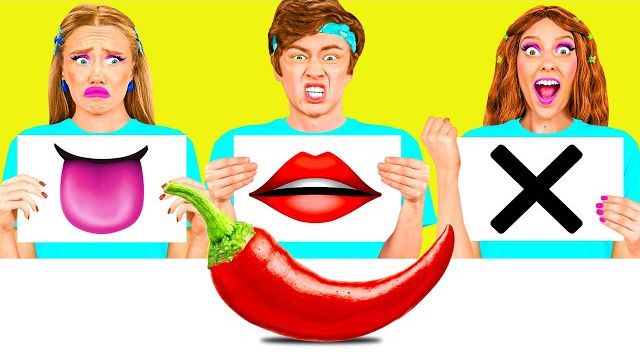 Откуси Лизни или Ничего Челлендж _ Вкусные Кулинарные Хитрости от BaRaDa Challenge