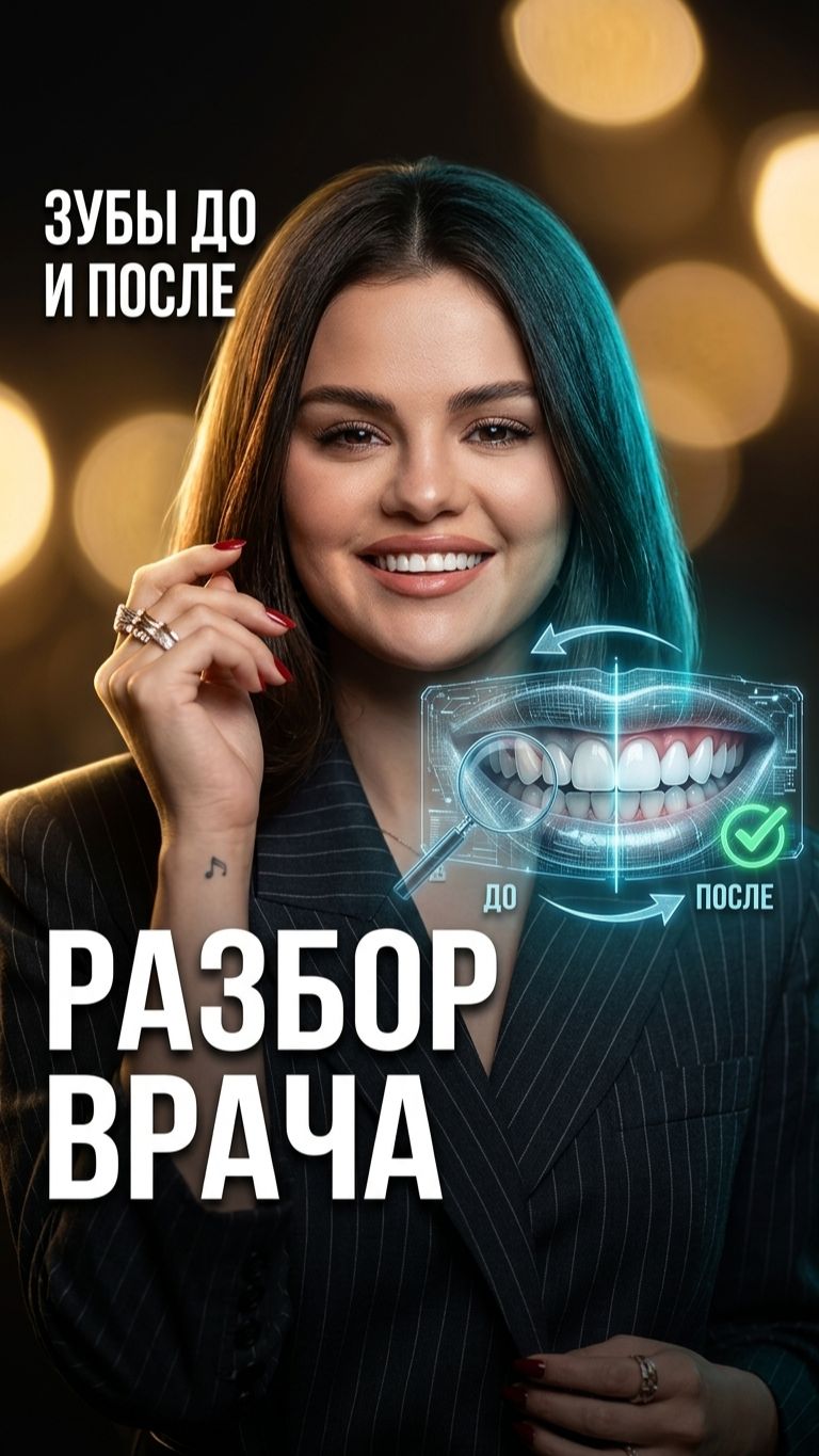 Виниры Селены Гомес: 3 признака качественной работы