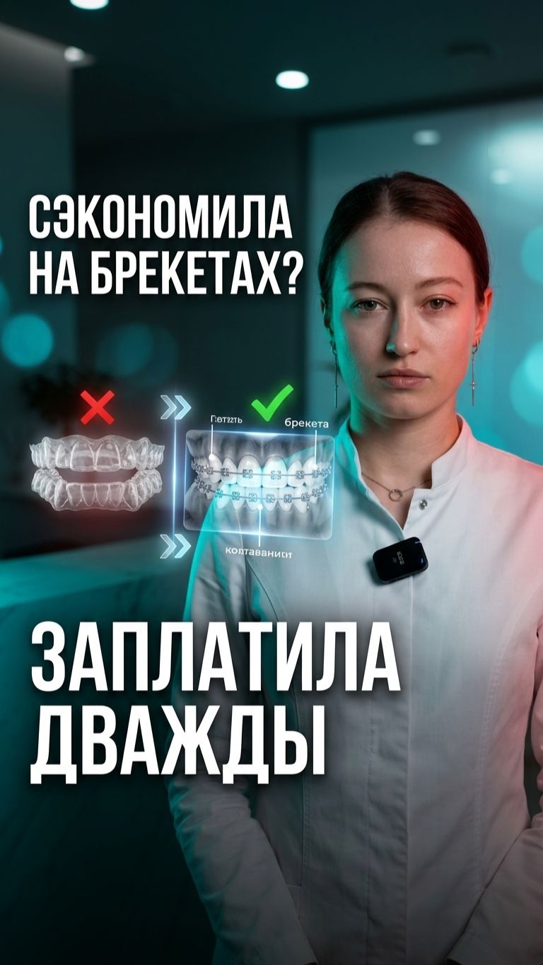 Элайнеры vs брекеты: почему каппы не исправили сложный прикус