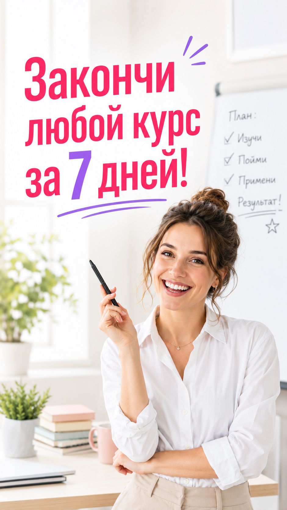 Пройди любой курс за 7 дней!