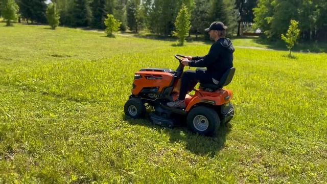 Тест-драйв трактора YARD FOX T 108SCH - проходимость и производительность