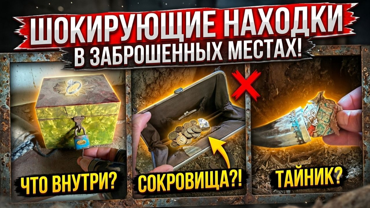 Такое не ожидал увидеть никто: Шокирующие сокровища из тайников
