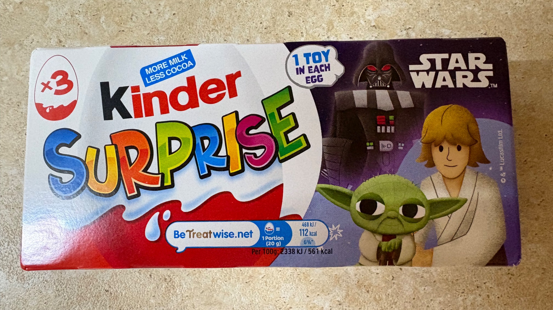 Распаковка 3 Киндер сюрпризов коллекция «Звездные войны»(Kinder Surprise Star Wars)