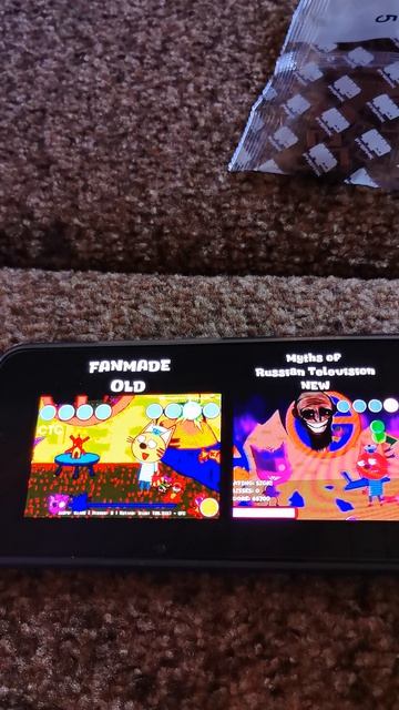 Игра Friday Night Funkin Коржик против Карамельки в трёх котах