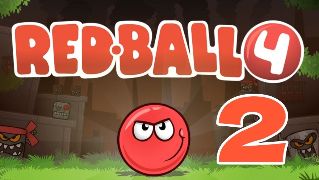 Red Ball 4 - Часть 2: Мрачная фабрика & Битва за Луну