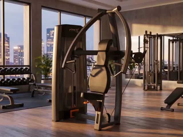Жим горизонтальный (верхняя компоновка рычагов) Fitex Pro FTX-7305А