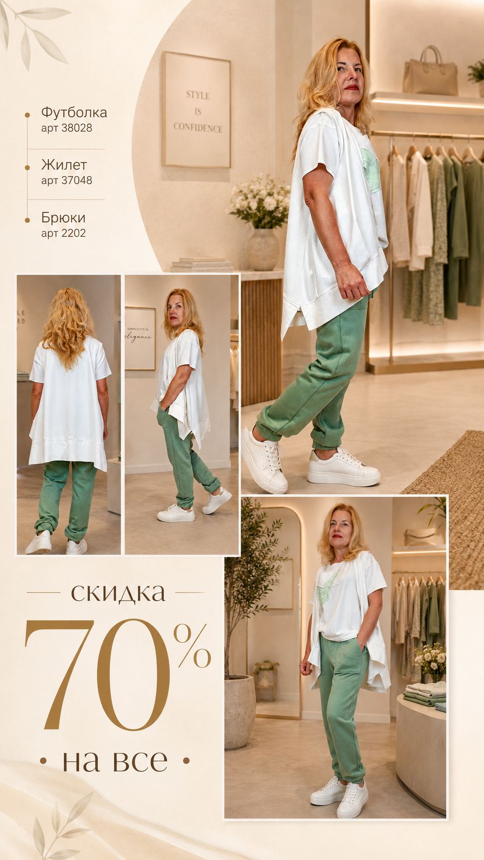Финальная распродажа в Crea Concept