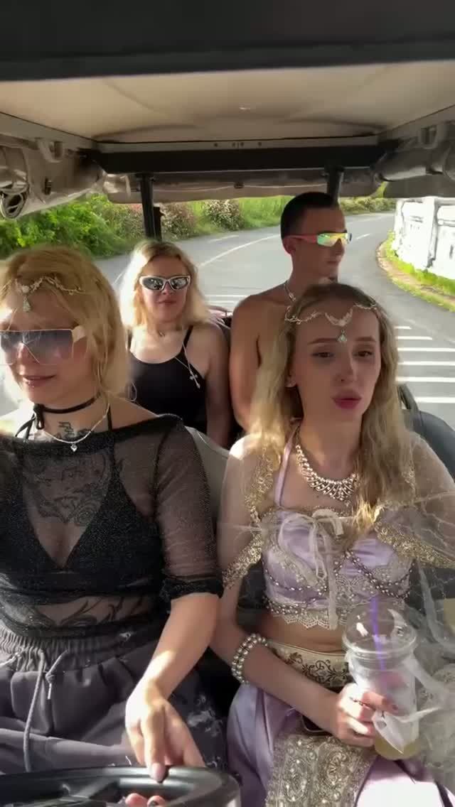 Эпичная авария на гольфкаре разрывает соцсети #шутки #развлечение  #авария
