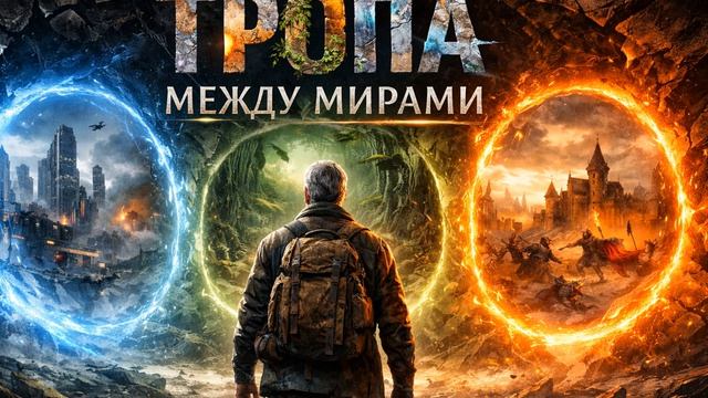 Аудиокнига Полностью Фантастика - Попаданцы «Тропа между мирами» Книга 1 - 2