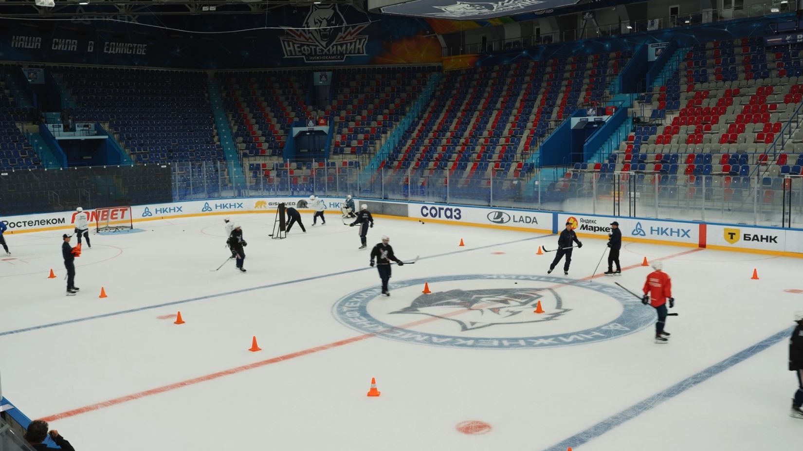 Репортаж с первой тренировки 