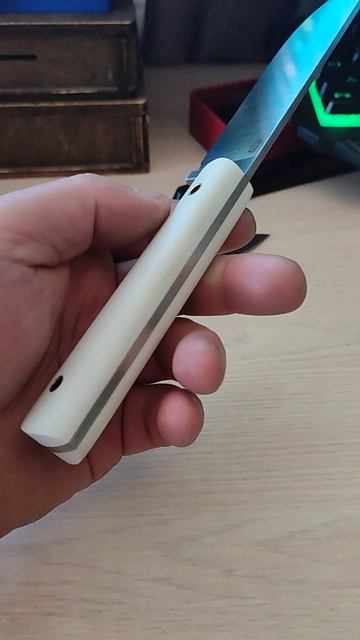 Первый ТехноПчак от AlphaKnives. Пара ножей из азотки со скидкой...