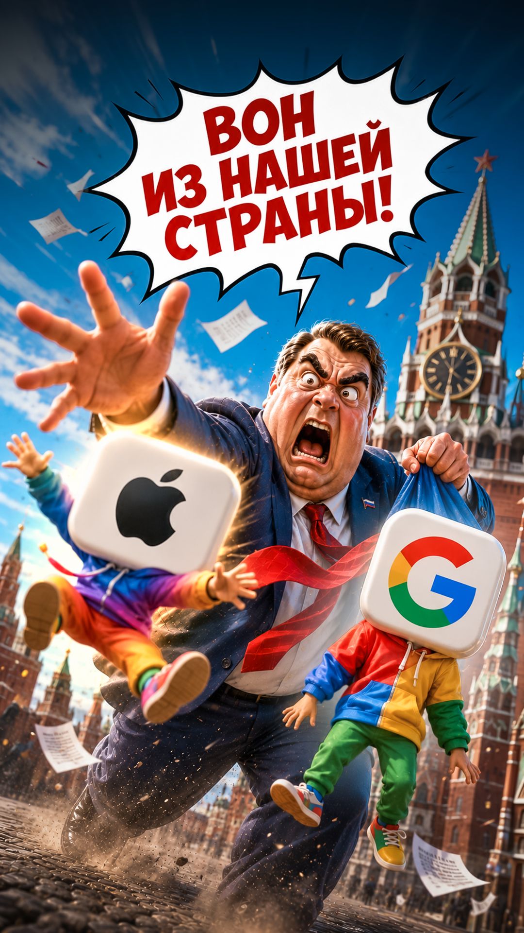 💀 В России ГОТОВЯТСЯ ЗАБЛОКИРОВАТЬ сервисы Apple и Google!
