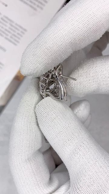 Серьги с бриллиантами арт: К14015202602-03