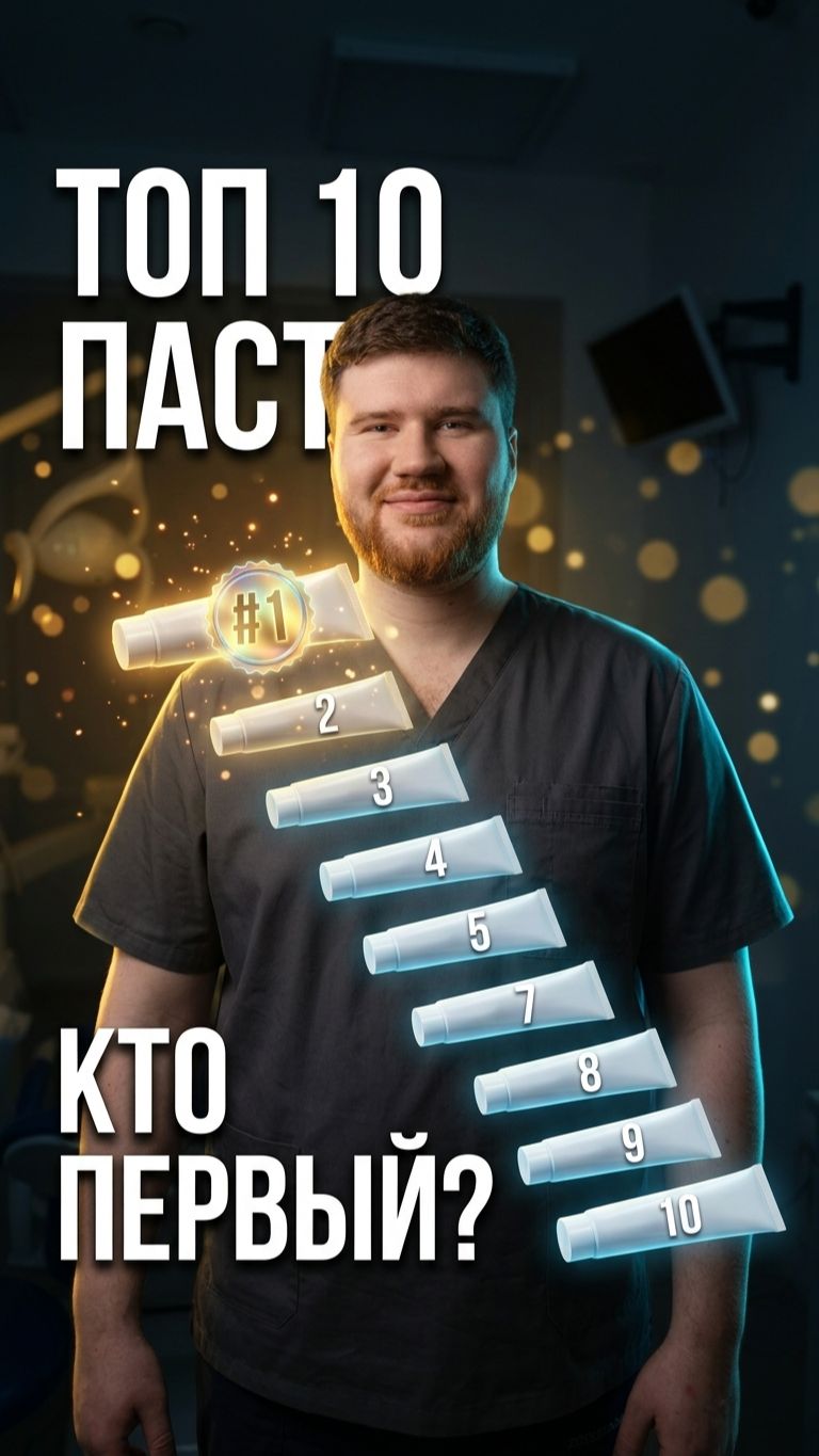 Рейтинг зубных паст от стоматолога! 10 брендов — ваша на каком месте?