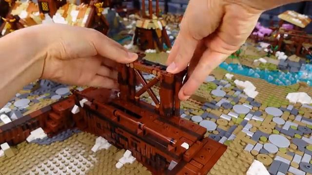 Лего диорама