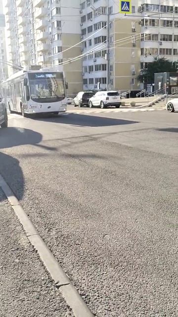 ВМЗ 5298 01 авангард с бортовым номером 7 на маршруте 7. снимала моя мама.