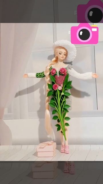 Вязаная одежда для кукол