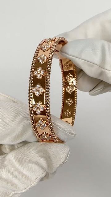 Van Cleef & Arpels PERLÉE CLOVERS (SIZE 18) VCARN5B200