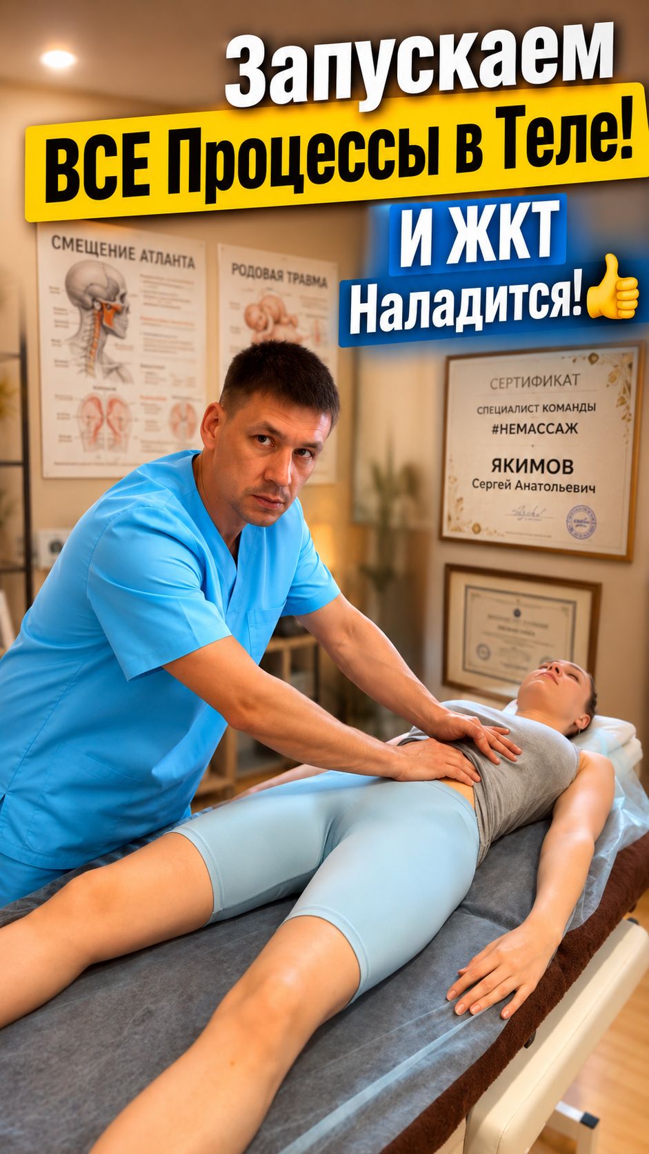 Запускаем Все Процессы В Теле ✅ И ЖКТ Тоже Реагирует #немассаж #здоровье #жкт #акупрессура