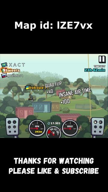 🤓 Is MOONLANDER The Best Today? 🤓 (RallyCarTry2Finish) - Hill Climb Racing 2 #shorts #hcr2