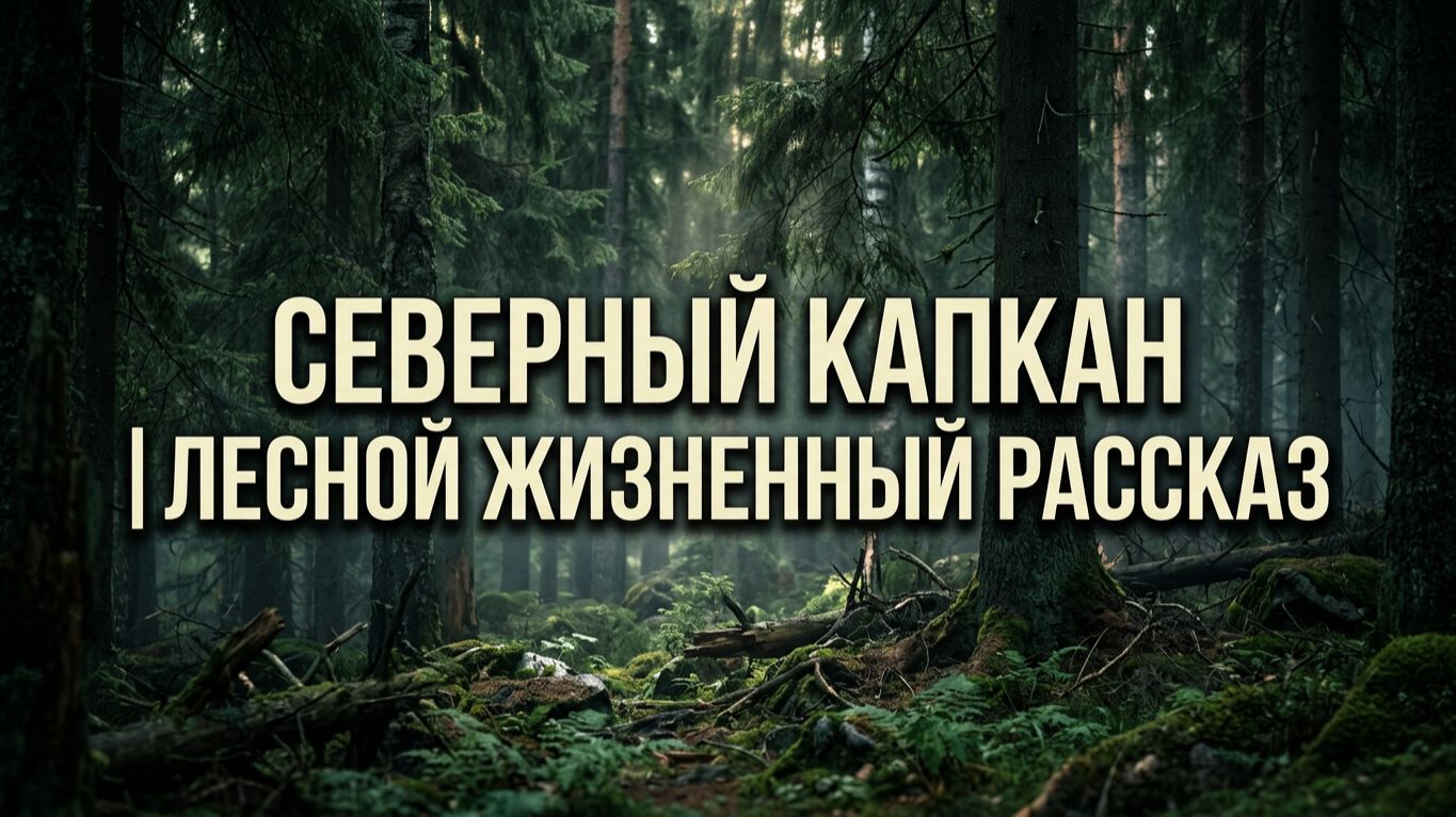 Северный капкан  лесной жизненный рассказ | Аудио рассказы