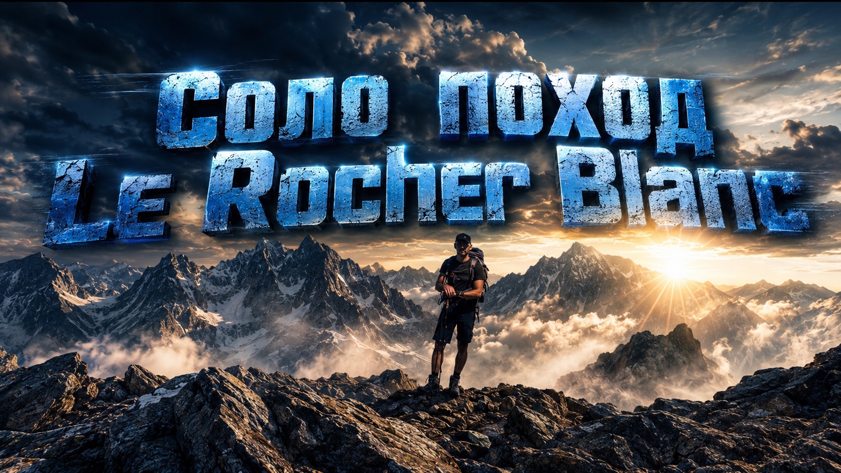 Соло поход Le Rocher Blanc