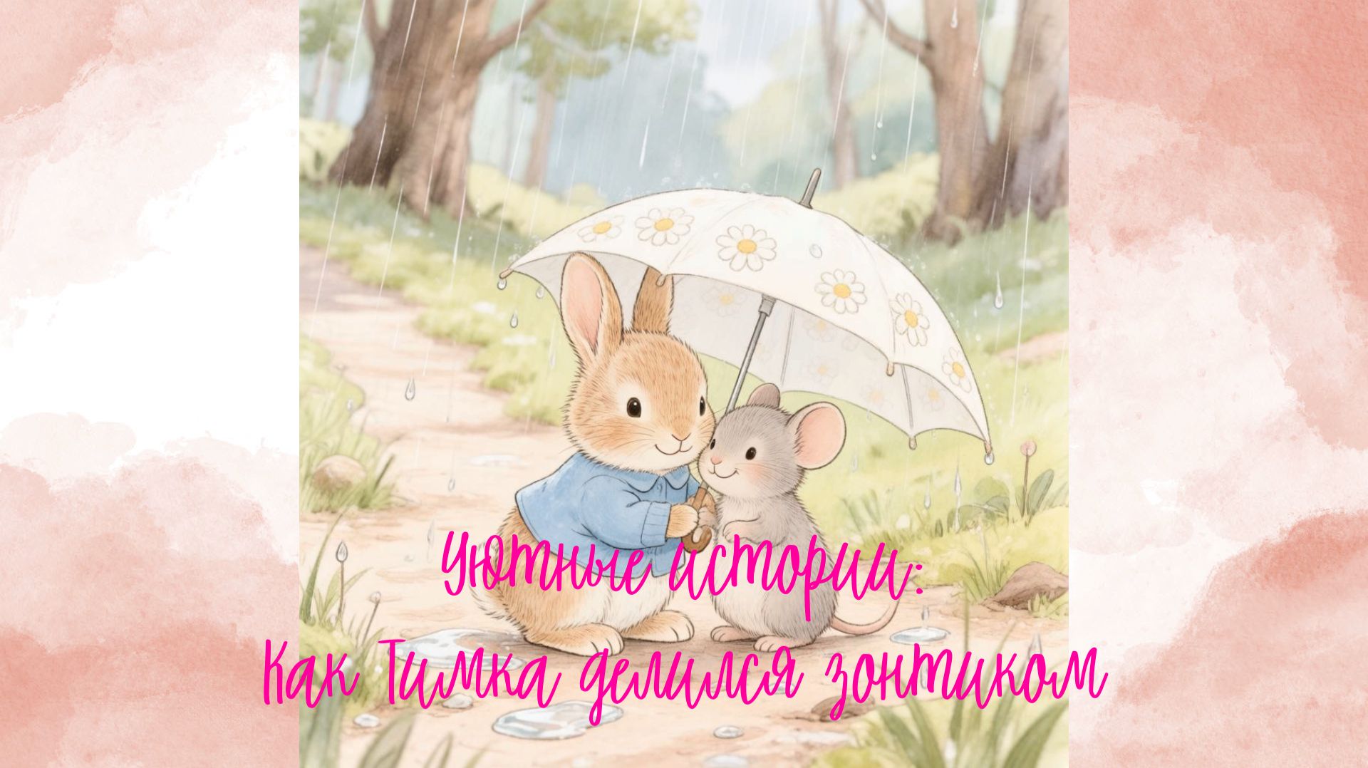 Как Тимка делился зонтиком