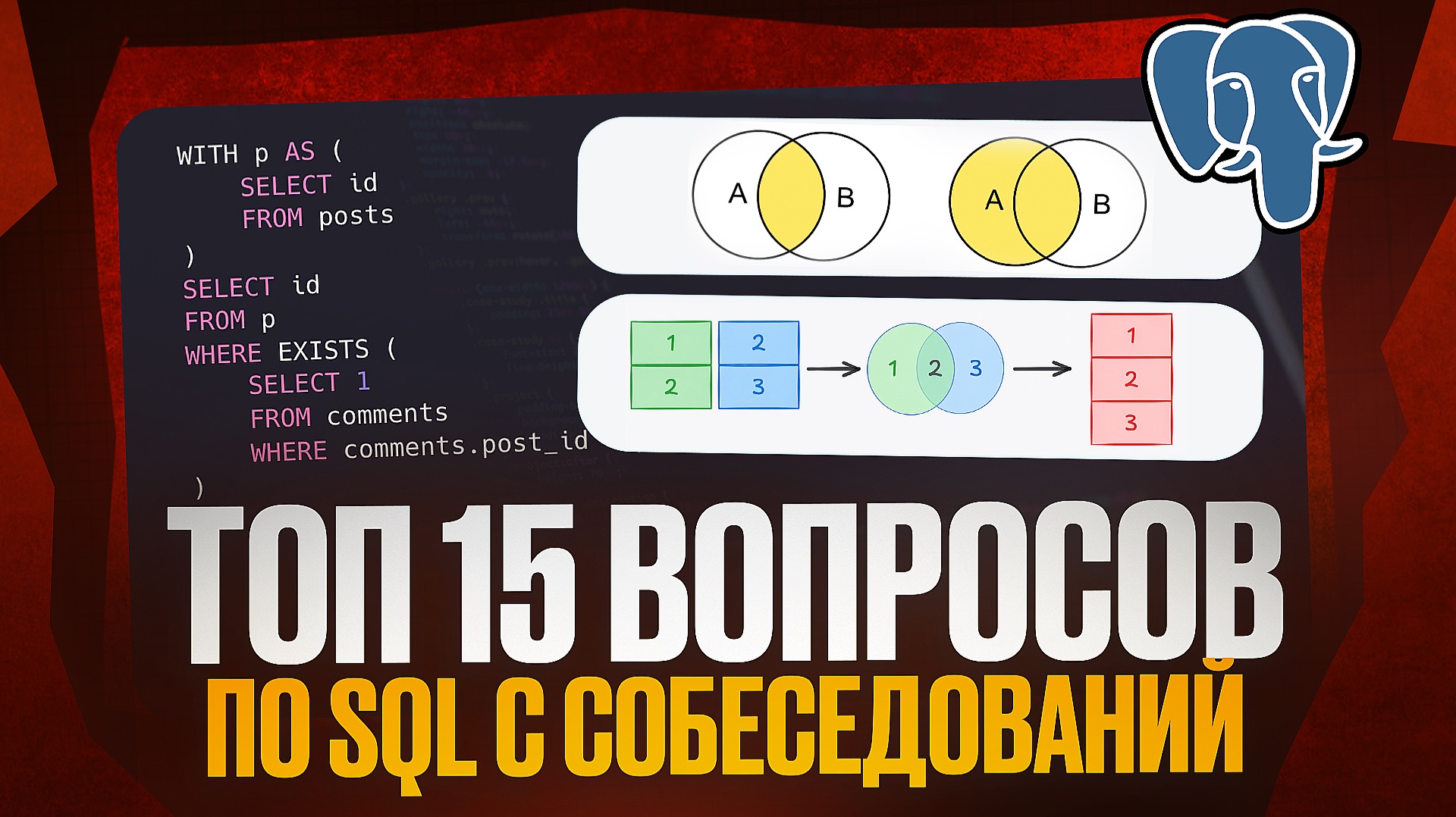 Топ вопросов по SQL с собеседований с разбором ответов