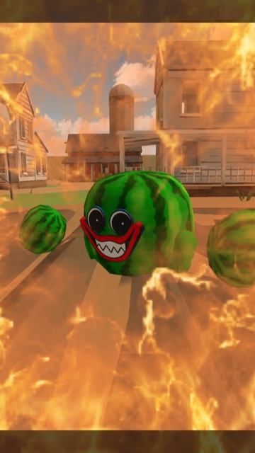 Gang Melon Chicken Gun #chickengun #чг #чикенган #gangmelon #арбуз #shorts