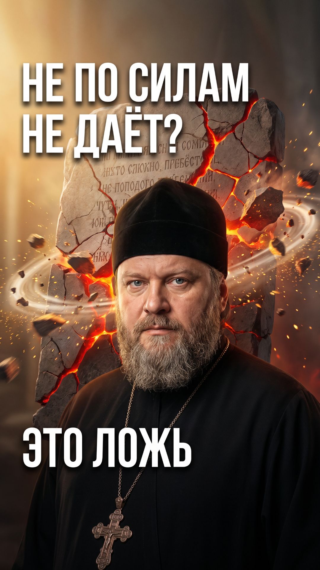 Почему фраза «не по силу» — ложь. Что говорить в горе. Священник Дионисий