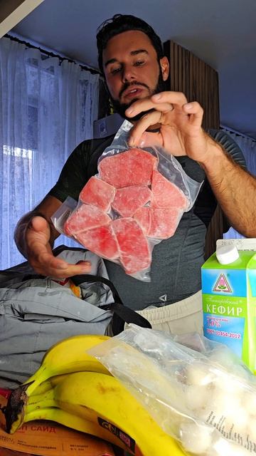 Распаковка продуктов, еды почти на неделю #семишагов #распаковка UGC