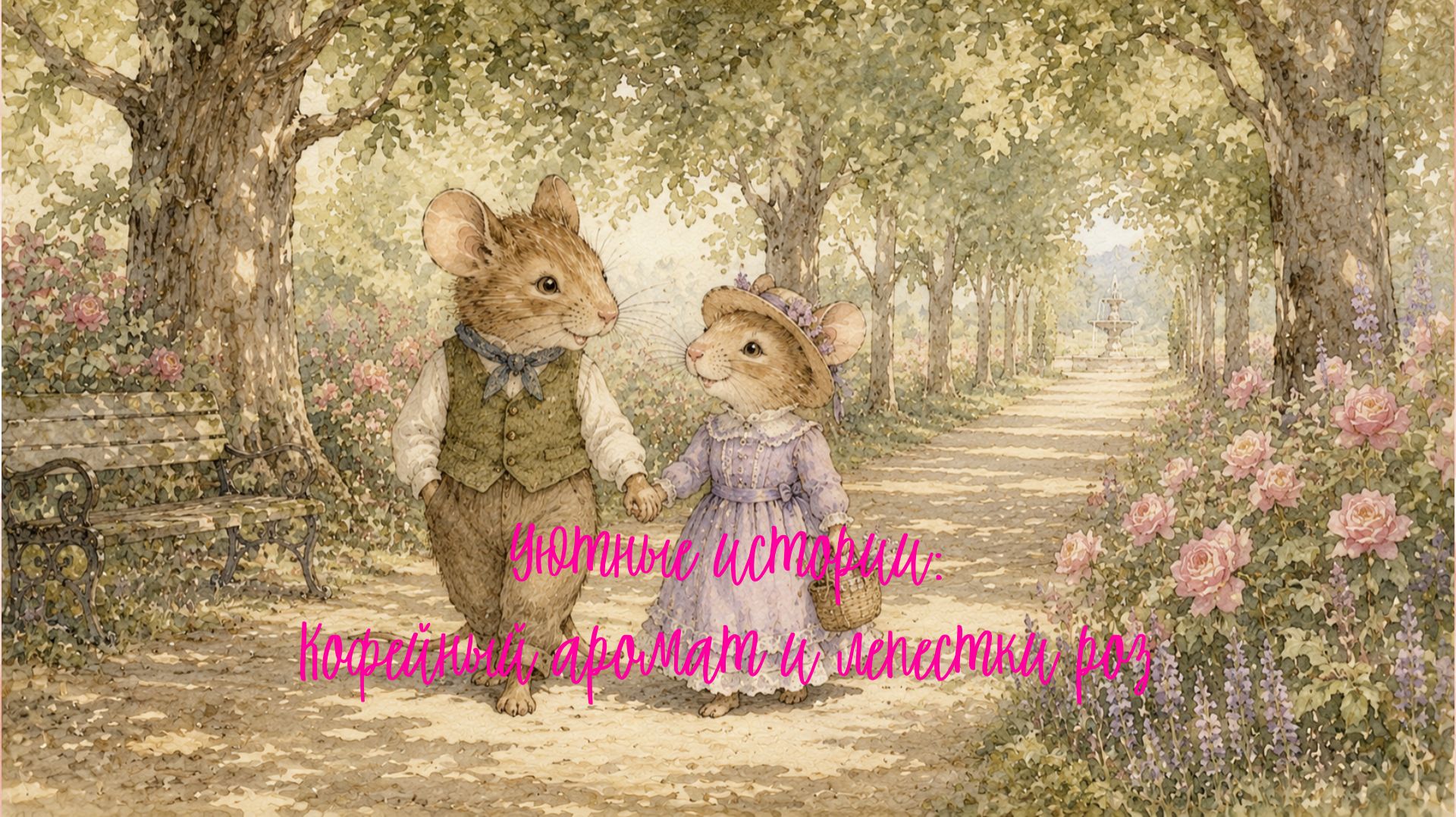 Прогулка в летнем кафе
