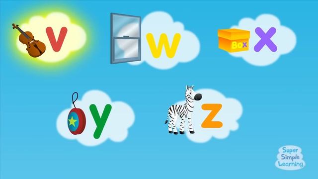 Phonics Alphabet Song (Lowercase). Super Simple ABCs