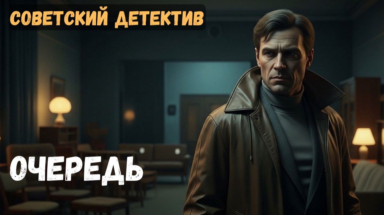 ОЧЕРЕДЬ Детектив Ленинград 1987 год