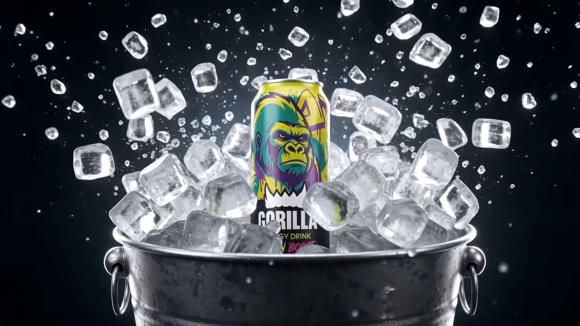 GORILLA. Рекламный ролик в стиле эпохи MTV