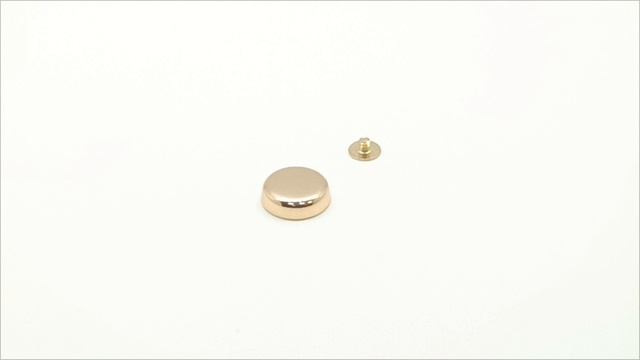 Украшение L3150 G, плоский цилиндр (Цвет: золото)