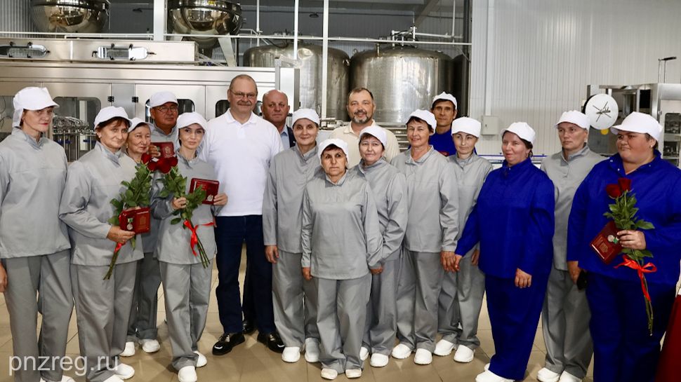 Губернатор осмотрел новые производственные площади сельхозкооператива в Неверкинском районе