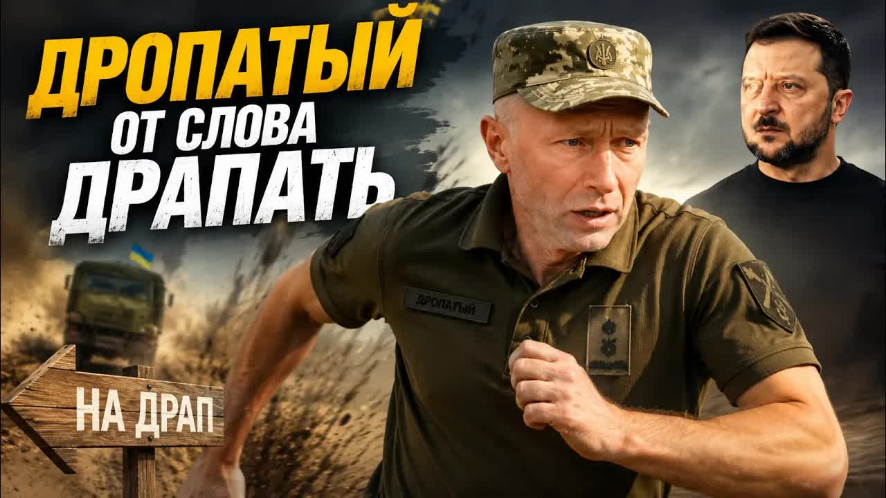 ЖМЫХ ДНЯ 21/07 НОВЫЙ ГЛАВКОМ ВСУ С МНОГОЗНАЧИТЕЛЬНОЙ ФАМИЛИЕЙ ДРОПАТЫЙ