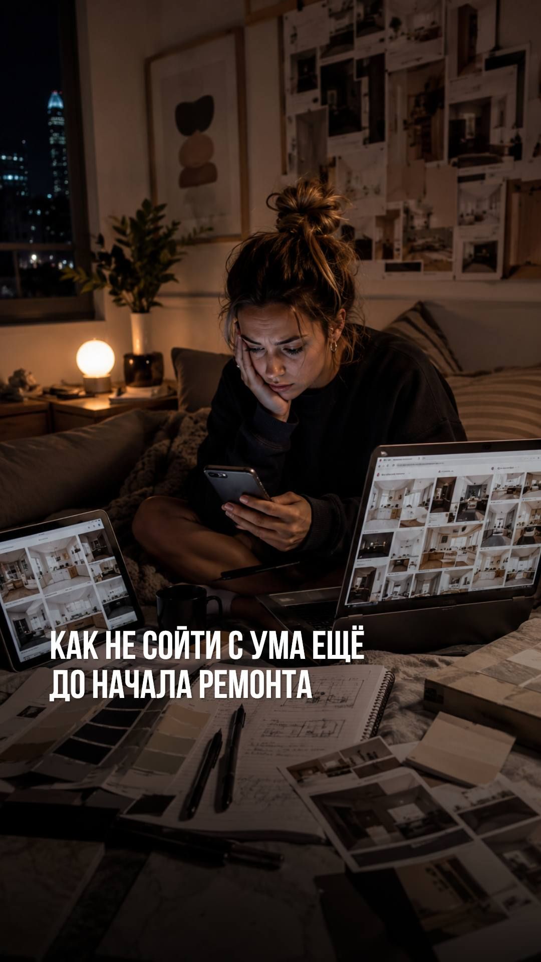 Как не сойти с ума во время ремонта квартиры 😅
