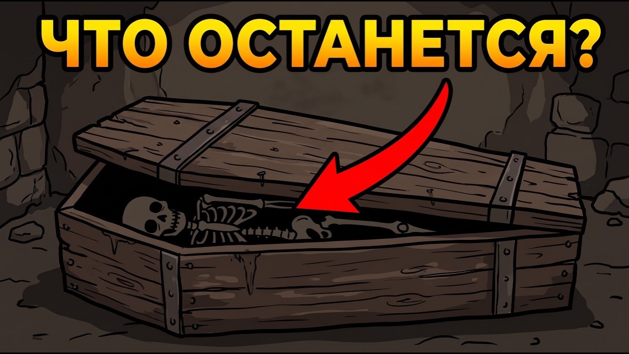 Что произойдет с телом человека через 100 лет после захоронения?