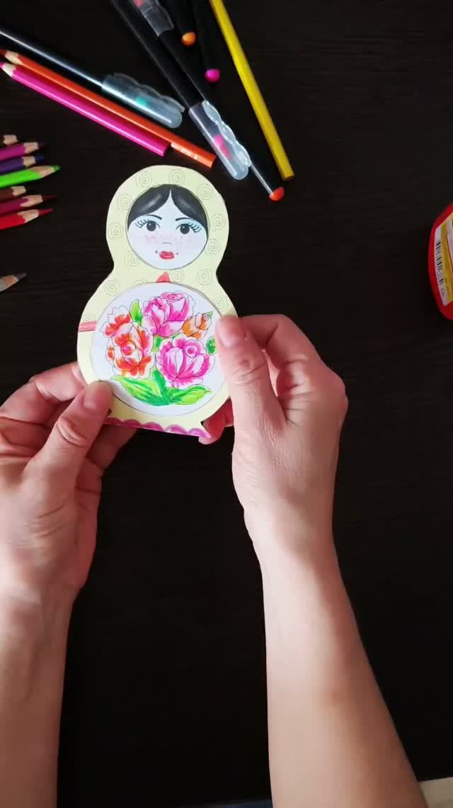 МАТРЁШКА. Игрушки. Закладка 