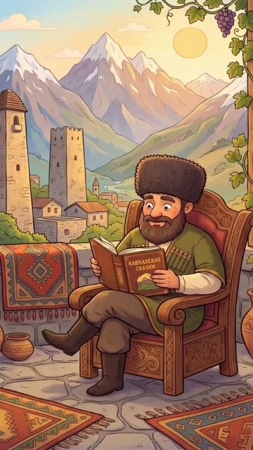 Кавказские сказки - Медведь, волк и лиса