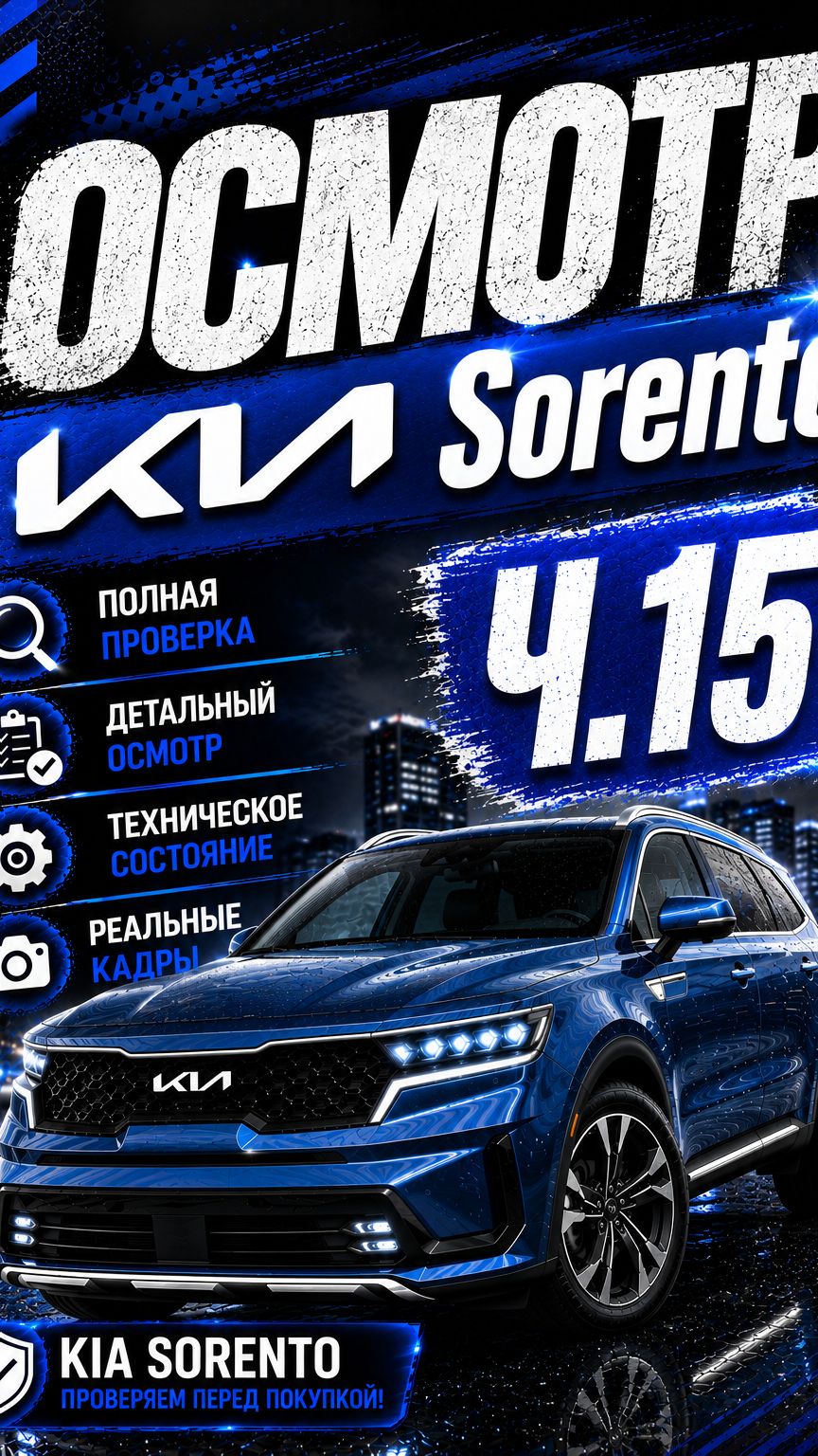 Kia Sorento MQ4 2022 из Кореи  Осмотр ч.15  Кузов с водительской стороны | Зазоры, крыло.