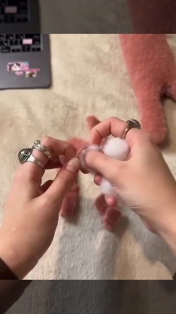 милая игрушка из носков