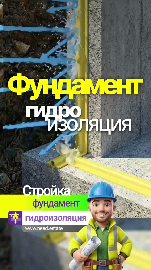 Гидроизоляция дома 💦 🚫 правильный дренаж
